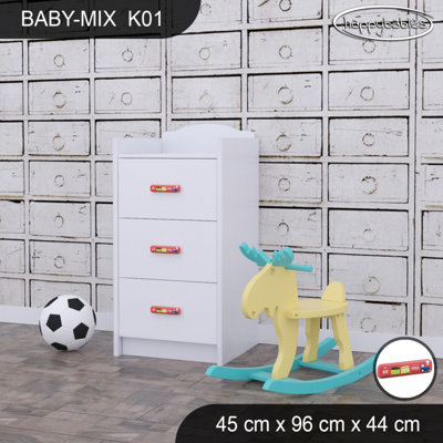 Baby Mix Kids 3 - Drawer Dresser