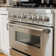 ZLINE 36 in. Legacy Dual Fuel Range w/ 6 Burner Cooktop & Electric Oven w/ Door