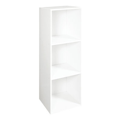 3 Tier Cube Unit-white
