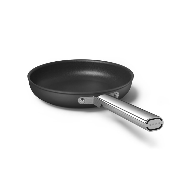 SMEG 10-inch Frying Pan, Noir, 9.5"
