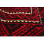 Tapis de zone en laine de chemin de anatolian 4 pi 11 po x 10 pi 1 po one-of-kind à la main-noué la 1980 Evodio