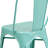Peterson Armless Metal Indoor-Outdoor Stackable Dining Chair-1922576680
