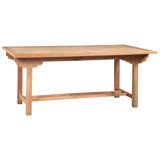 Artest Teak Wood Outdoor Dining Table