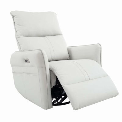 Modern Small Rocking Swivel Recliner Chair With 360° Swivel, 30° Rocking, And 90-150° Recline For Ultimate Comfort And Versatility