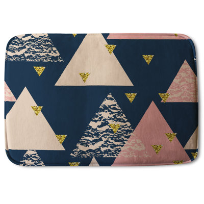Kerns Memory Foam Non-Slip Bath Rug