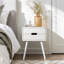 Table d'appoint Bohuslav en bois massif-229875444