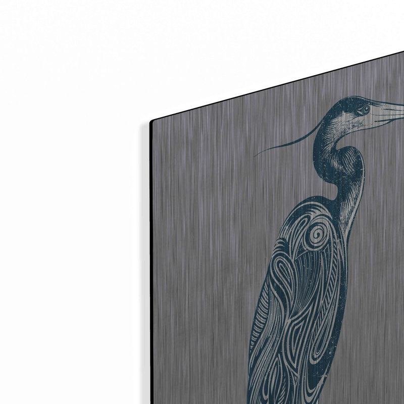 «Blue Heron» par Rachel Caldwell, H 24 po x l 16 po