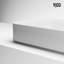 VIGO UltraThin™ 21-in L x 14-in W Matte White Matte Stone™ Vessel Rectangular Minimalist Bathroom Sink