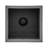 Tierra Verde 14" Citadel Serenity Outdoor Planter, Self Watering Design, Black