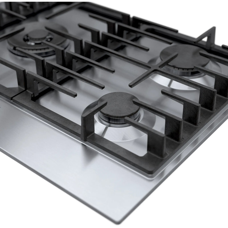 800 Series,36' Gas Cooktop,5 Burner,SS
