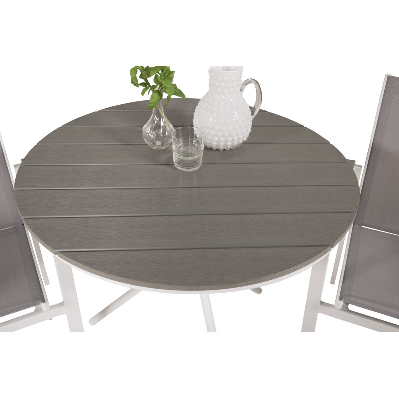 Akia 2 - Person Patio Dining Set Round Table