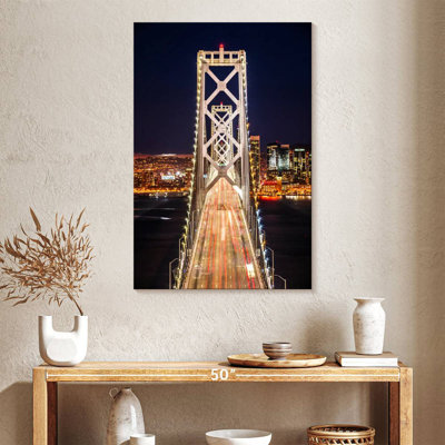 Lilie Bay Bridge Night Shine