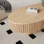 Table basse ovale avec rangement-1100283837