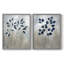 Indigo Foliage I-Premium, reproduction encadrée - prête à être accrochée - aucun clou requis - aucun clou requis-108037336-108037342