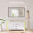 Bathroom Vanity Mirror with Tempered Glass and Aluminum Frame-126347632-126347630