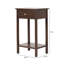 Flovilla 76cm Sofa Table, 1 Drawer Wooden Bedside End Table with Shelf Storage-1308239031