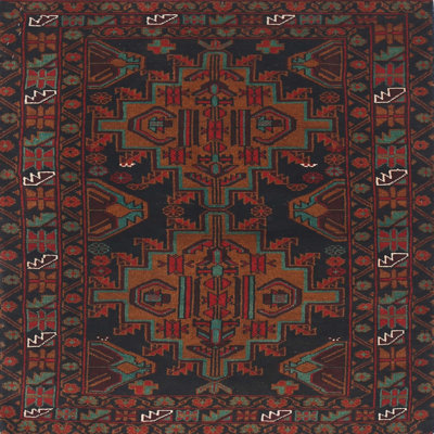 Tapis brun Southwestern