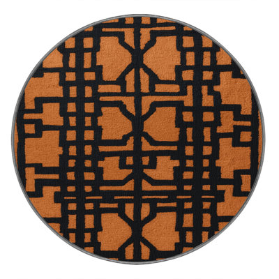 Machine Washable Trellis Gray Area Rug