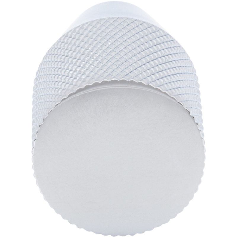 Beliza 3/4" Diameter Conical Knurled Knob, Polished Chrome