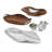 Nambe Bella Triple Condiment Server