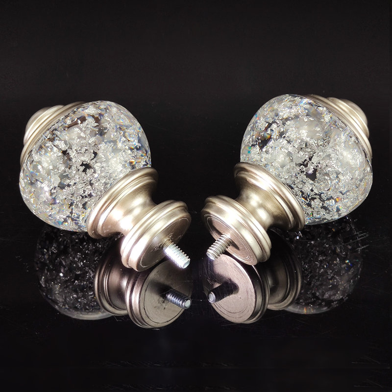 Faiteau en résine Veatch 2,5 po, Argent