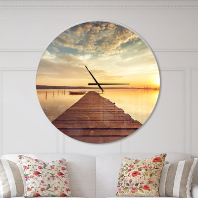 Swigart Metal Wall Clock