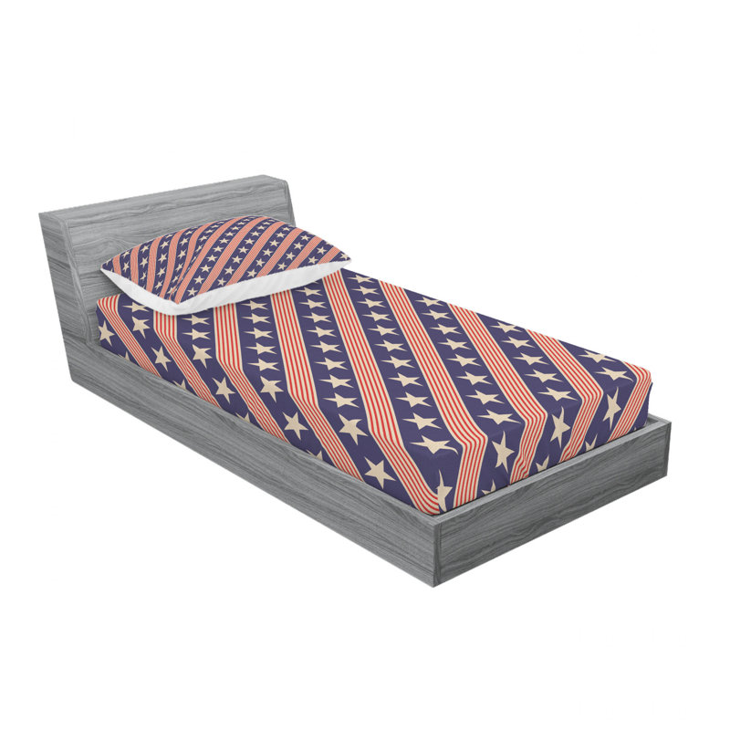 Microfiber Sheet Set, Twin XL Sheet Set with Fitted Sheet