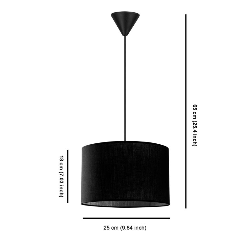 Lustre, Chameau, H 13,78 po x l 13,78 po x P 9,89 po
