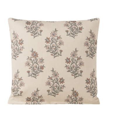 Weatherford Floral Polyester Throw Pillow