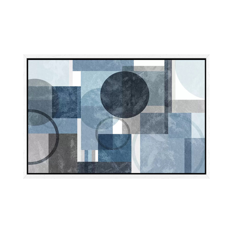 Chelsea Dusk by Natalie Carpentieri - Print on Canvas, 152.5 cm H x 101.5 cm W, White Framed