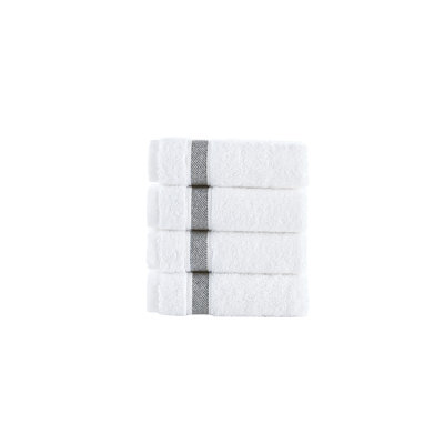 Turkish Cotton Plush Jacquard Washcloth