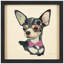 « chihuahua gros plan », impression
