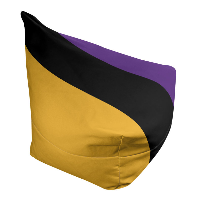 Fauteuil à billes Washington, Or/ noir / violet, 31 po x 38 po x 42 po