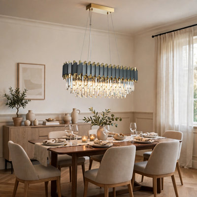 Mcgraw 10-Light Crystal Chandelier