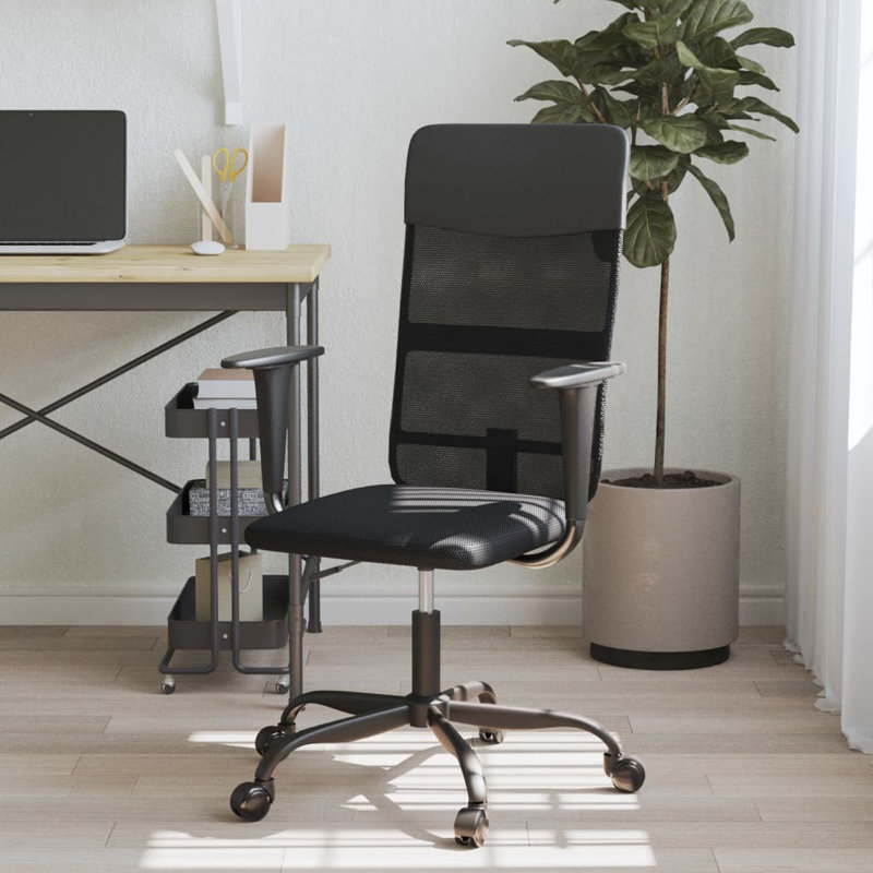 Latitude Run® Adelena Office Chair, Black