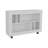 Console Table Cart, 5 Shelves, 4 Casters