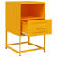 Angeliese 36cm W Steel Bedside Table-934719163