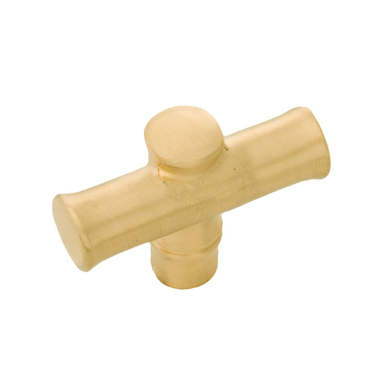Bouton de barre Junzi, Laiton satiné