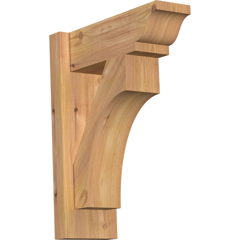 Persienne en bois Westlake, Sapin Douglas de 7 1/2 po (lisse), P 14 po x H 18 po