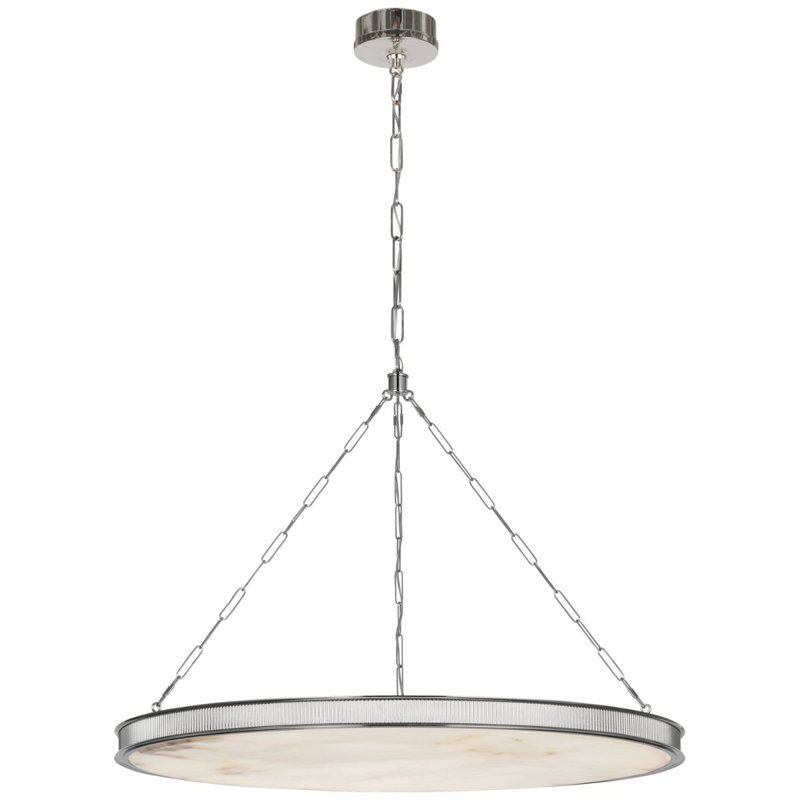 Matthew 3 - Light LED Chandelier, Polished Nickel