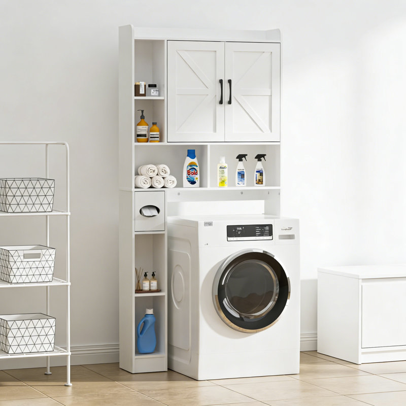 Over the Toilet Storage, White