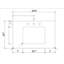 Meuble-lavabo autoportant Elena-30F-310T