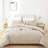  Pink Queen Size Soft Lightweight Comforter Set 3Pcs, Boho Farmhouse Vertical Tufted Blush Bedding Set for All Seasons, for Bedroom and Guest Room-116923612-116923616
