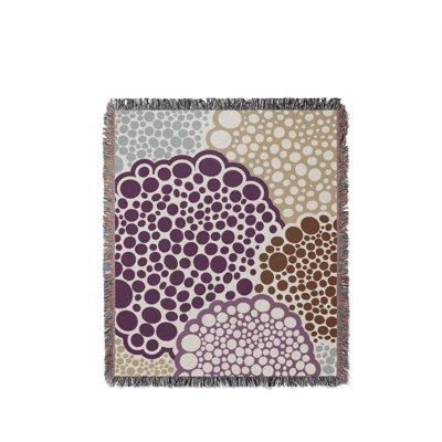 Floral  Cotton Throw Blanket