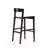 Klismos Mid-Century Modern Vegan Leather Upholstered Beech Wood Bar Stool in Ivory-98807144-90539710
