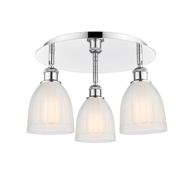 Bianey Glass Flush Mount