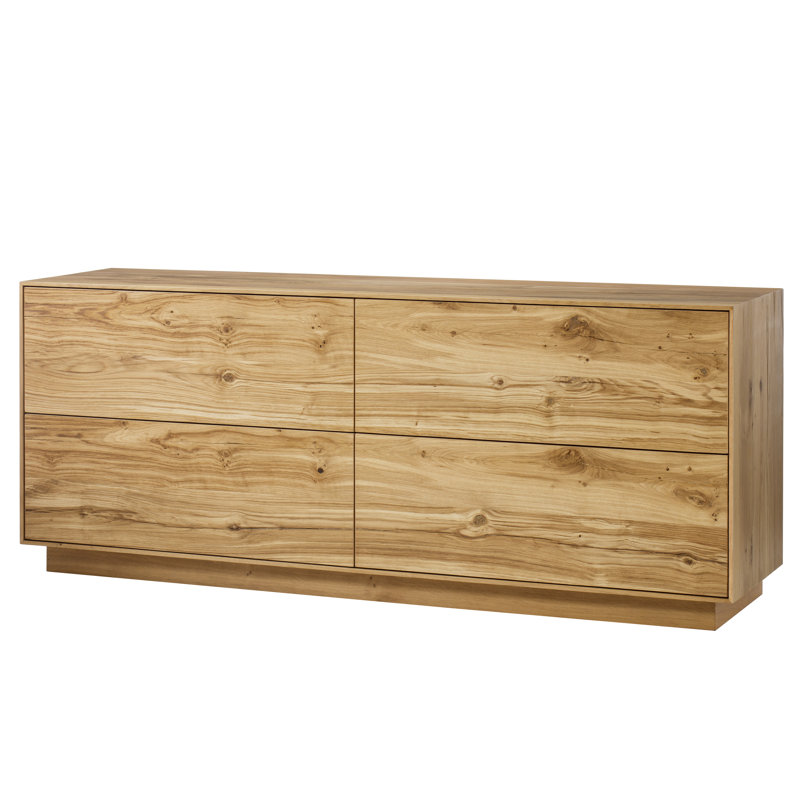 Thomas Bina 4 - Drawer Dresser, Natural Oak