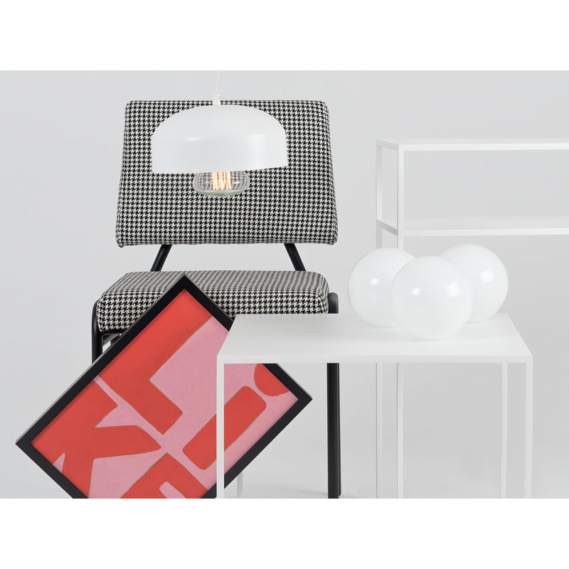Allan 1 - Light Single Pendant, White