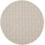 Tapis d'intérieur et floral rond 8 pi gris et ivoire