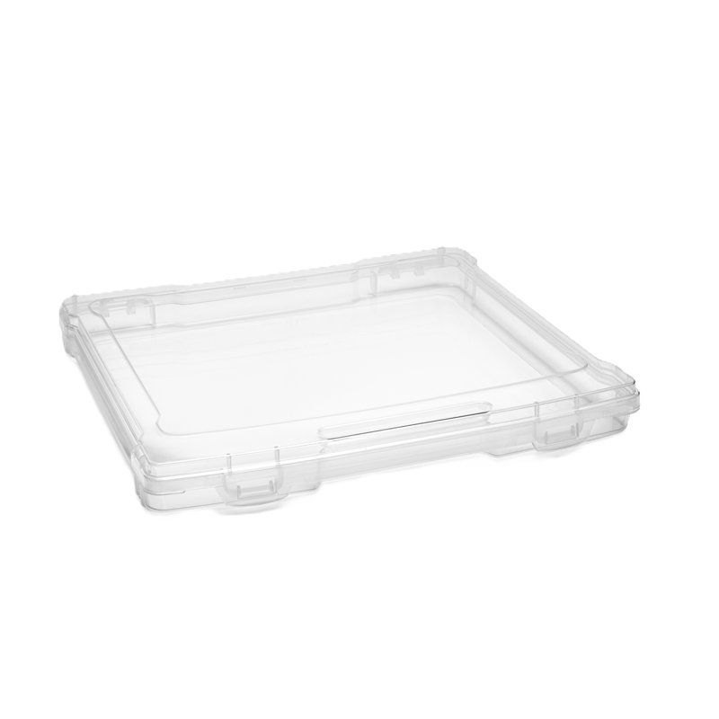 Clear Slim Stackable Plastic Project Storage Case